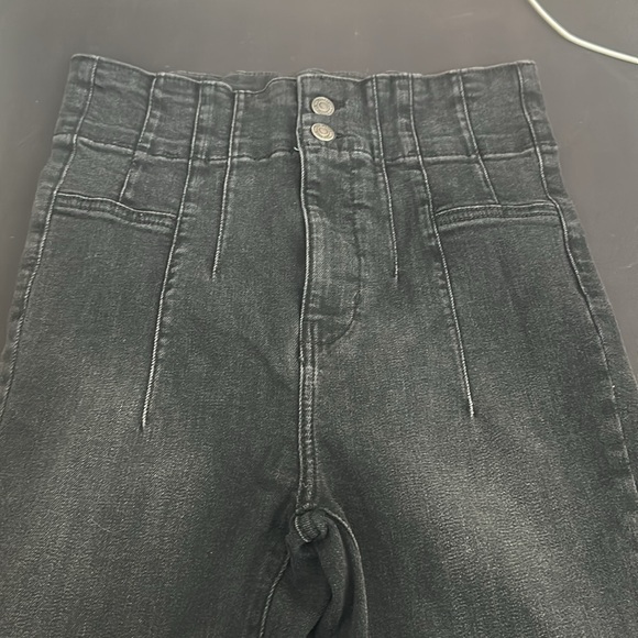 We The Free Black Bell Bottom Jeans Size 29 EUC - Picture 4 of 12